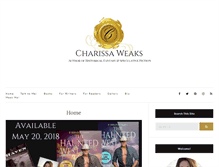 Tablet Screenshot of charissaweaks.com